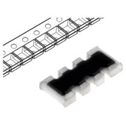 Rezistor multipolar: Y; SMD; R: 1,8kΩ; ±5%; Nr.rezistori: 4; 62,5mW