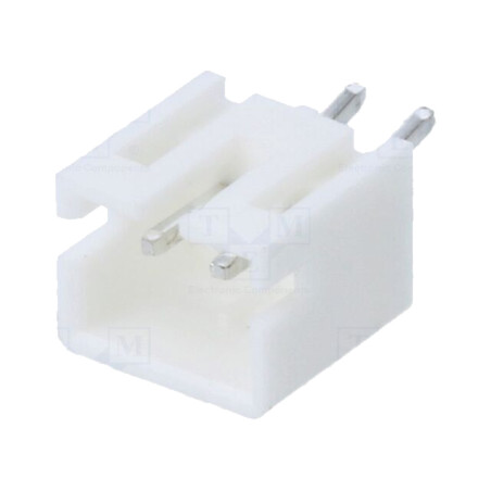 Conector: cablu-placă; soclu; tată; PIN: 2; 2A; 100V; drept; THT; 2mm