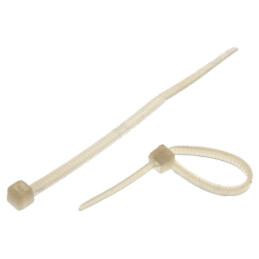 Colier de strângere; L: 62mm; W: 2,4mm; naturală; poliamidă; 78,5N