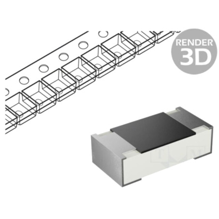 Rezistor: thick film; SMD; 0603; 47kΩ; 0,1W; ±5%; -55÷155°C