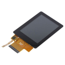 Afişaj: TFT; 2,8"; 240x320; Ilum: LED; Dim: 56x75,2x4,45mm