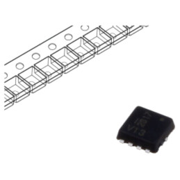 Tranzistor: P-MOSFET; unipolar; -30V; -10A; Idm: -80A; 0,94W; ESD