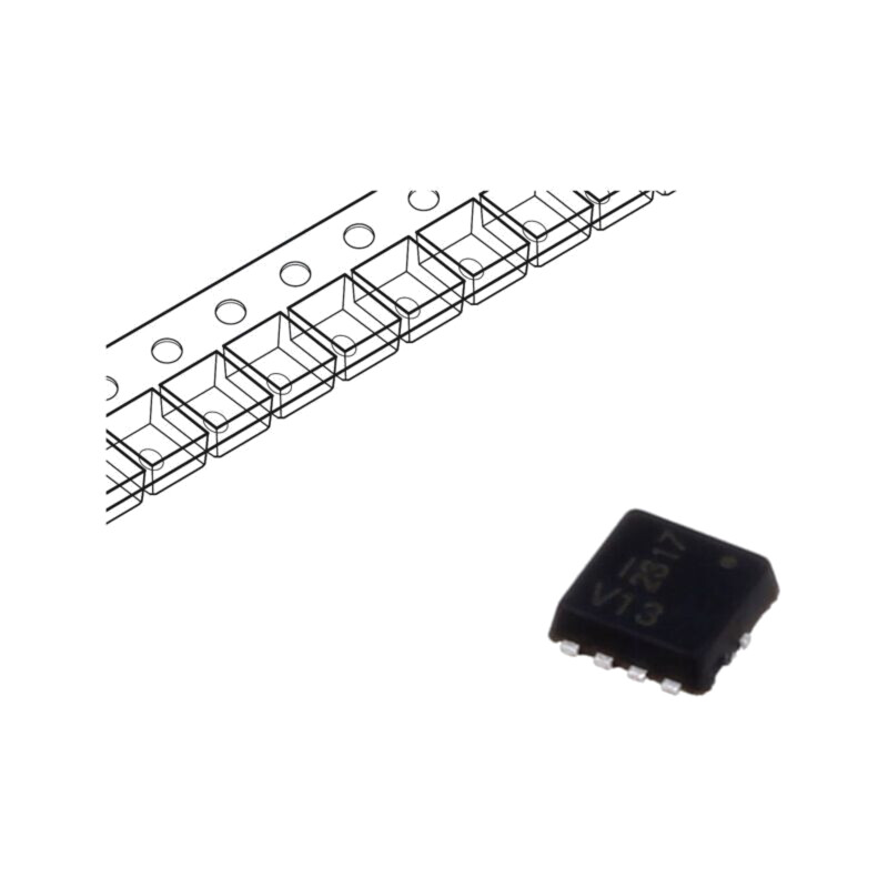 Tranzistor: P-MOSFET; unipolar; -30V; -10A; Idm: -80A; 0,94W; ESD Tranzistor: P-MOSFET; unipolar; -30V; -10A; Idm: -80A; 0,94W; ESD