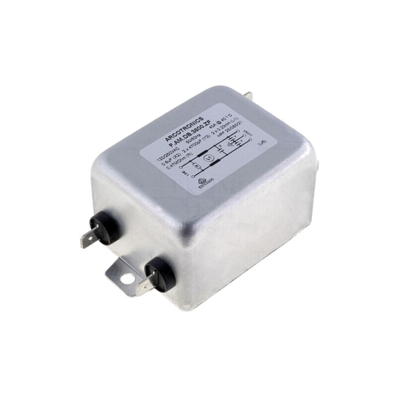 Filtru: anti-interferenţe; 250VAC; Cx: 600nF; Cy: 4,7nF; 0,23mH Filtru: anti-interferenţe; 250VAC; Cx: 600nF; Cy: 4,7nF; 0,23mH