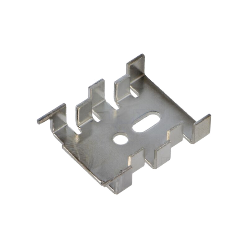 Radiator: extrudat; U; naturală; L: 33mm; W: 25,4mm; H: 8mm; 18K/W Radiator: extrudat; U; naturală; L: 33mm; W: 25,4mm; H: 8mm; 18K/W