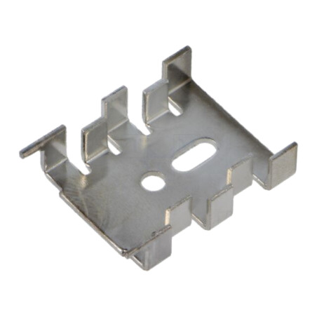 Radiator: extrudat; U; naturală; L: 33mm; W: 25,4mm; H: 8mm; 18K/W