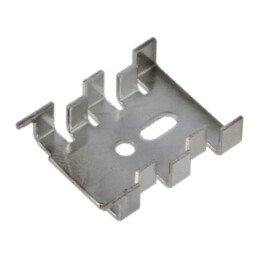Radiator: extrudat; U; naturală; L: 33mm; W: 25,4mm; H: 8mm; 18K/W