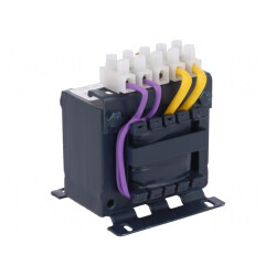Transformator de alimentare 50VA 230V 48V cu bandă cu cleme | Electronic-mag.ro | Componente Electronice