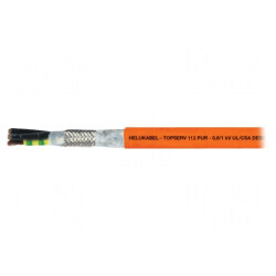 Cablu pentru servomotoare TOPSERV®113 4G1,5mm2 (2x1)mm2