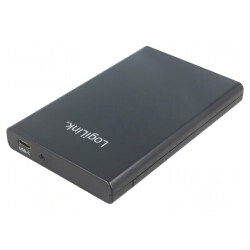 Carcasă hard disc 2,5" USB 3.1 Neagră