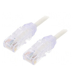 Patch Cord Alb UTP CAT6 0.5m LSZH | Electronic-mag.ro | Componente Electronice