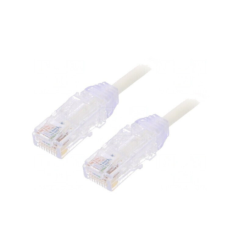 Patch Cord Alb UTP CAT6 0.5m LSZH | Electronic-mag.ro | Componente Electronice