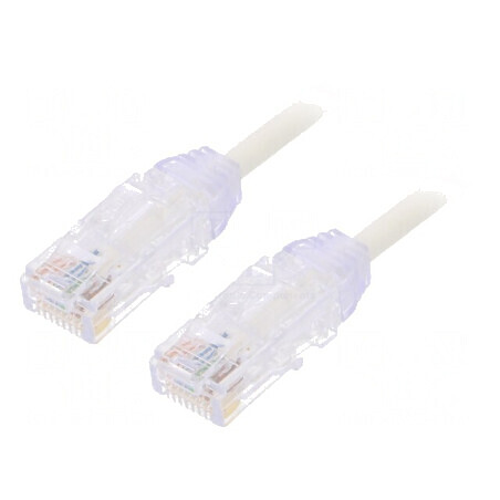 Patch Cord Alb UTP CAT6 0.5m LSZH | Electronic-mag.ro | Componente Electronice