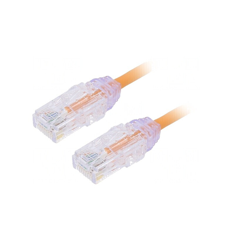 Patch cord portocaliu U/UTP 6 Litat LSZH 5m 28AWG | Electronic-mag.ro | Componente Electronice