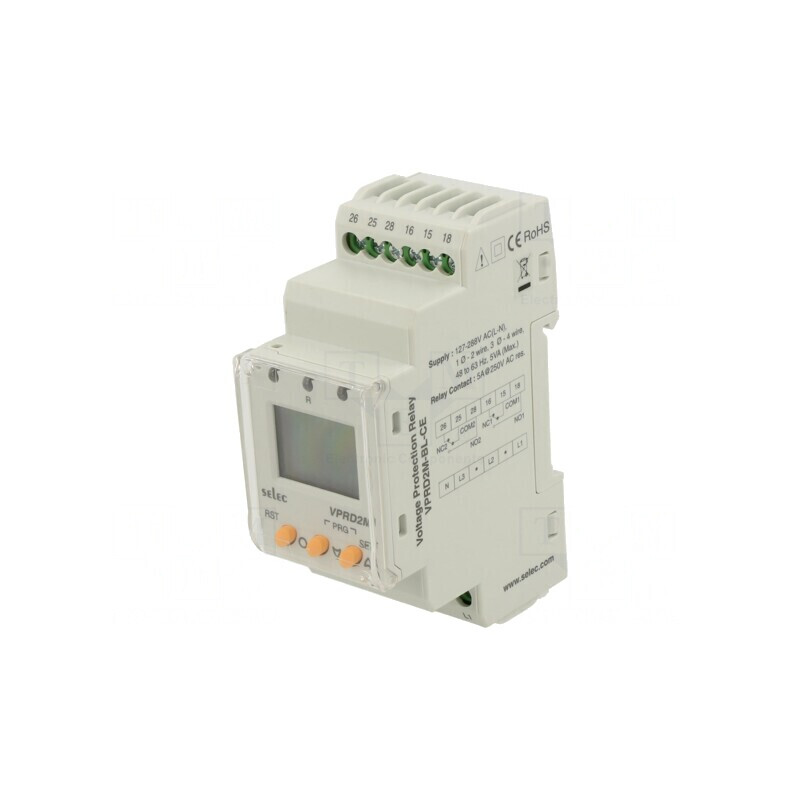 Releu Digital cu Afișaj LCD 3 Cifre pentru Șină DIN | Electronic-mag.ro | Componente Electronice