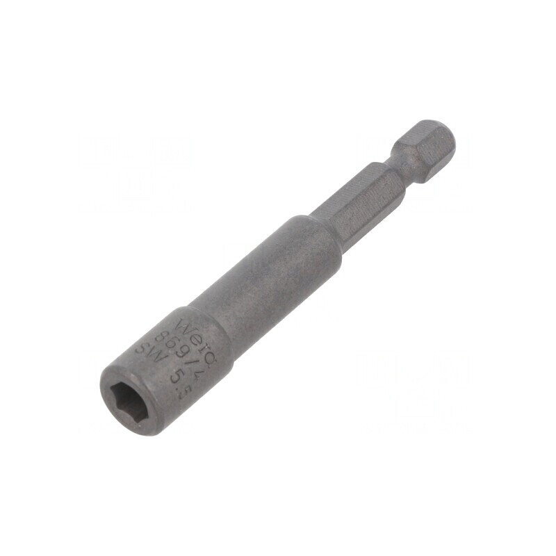 Capăt de șurubelniță hexagonal 5,5mm WERA | Electronic-mag.ro | Componente Electronice