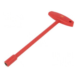Cheie tubulară HEX 10mm 262mm oțel crom-vanadium | Electronic-mag.ro | Componente Electronice