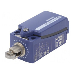 Limitator Cursă Rulou Metalic Ø11,6mm NO NC 10A 250VAC | Electronic-mag.ro | Componente Electronice