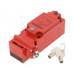 Întrerupător de siguranță cu cheie IP67 x2 NC NO | Electronic-mag.ro | Componente Electronice