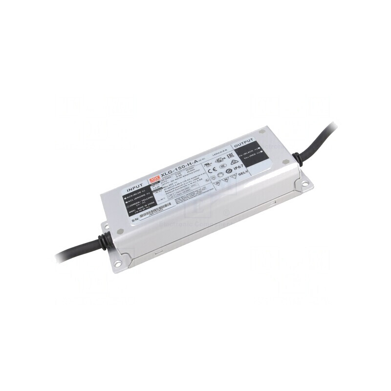 Alimentator LED 150W IP67 27-56V 2.68-4.17A | Electronic-mag.ro | Componente Electronice