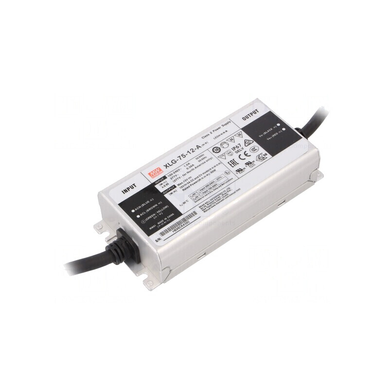 Alimentator LED 60W 12V 5A IP67 | Electronic-mag.ro | Componente Electronice