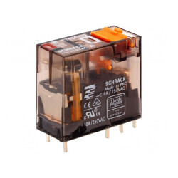 Releu Electromagnetic DPDT 230VAC 8A | Electronic-mag.ro | Componente Electronice