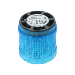 Semnalizator LED Albastru 24VDC/IP65 Ø60mm | Electronic-mag.ro | Componente Electronice