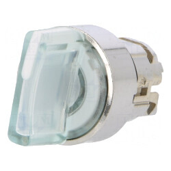 Comutator Rotativ 22mm cu LED Alb IP66 | Electronic-mag.ro | Componente Electronice