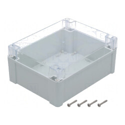Carcasă Universală Policarbonat 190x240x105 mm | Electronic-mag.ro | Componente Electronice