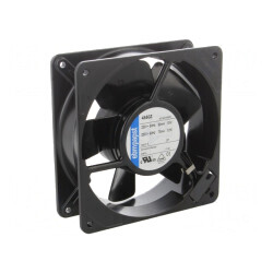 Ventilator: AC | axial | 230VAC | 119x119x38mm | 98,4m3/h | 26dBA | 50Hz | 