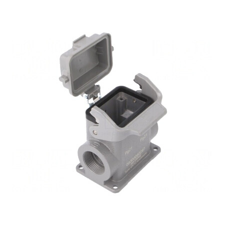Carcasă: pentru conectori HDC Han® B dimensiune 6B cu clichet: cod: 09300060297,  | Electronic-mag.ro | Componente Electronice