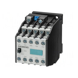 Contactor 10-polar NO 24VDC 10A pentru șină DIN | Electronic-mag.ro | Componente Electronice