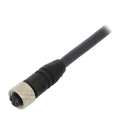 Cablu M12 Conectare 5m 50VAC 4A | Electronic-mag.ro | Componente Electronice