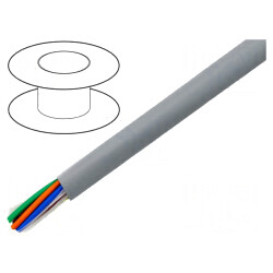 Cablu EcoCable Mini neecranat 30,5m 300V | Electronic-mag.ro | Componente Electronice