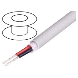 Cablu EcoCable Mini 2x26AWG 300V 30,5m Cu Litat | Electronic-mag.ro | Componente Electronice