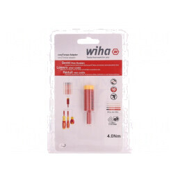 Adaptor Electric Hexagonal 6mm 4Nm WIHA | Electronic-mag.ro | Componente Electronice