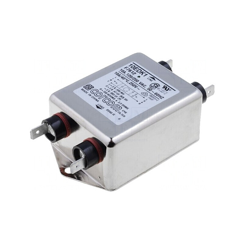 Filtru anti-interferențe monofazat 250VAC 10A | Electronic-mag.ro | Componente Electronice