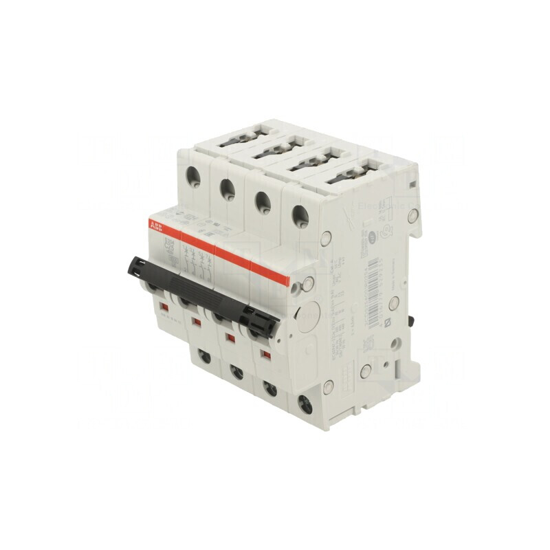 Întrerupător de Supracurent 25A 4 Poli 230/400VAC | Electronic-mag.ro | Componente Electronice