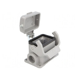 Carcasă Conectori HDC Han B 6B cu Clichet | Electronic-mag.ro | Componente Electronice