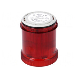 Semnalizator Luminos LED Roșu 24V IP66 Ø63mm | Electronic-mag.ro | Componente Electronice