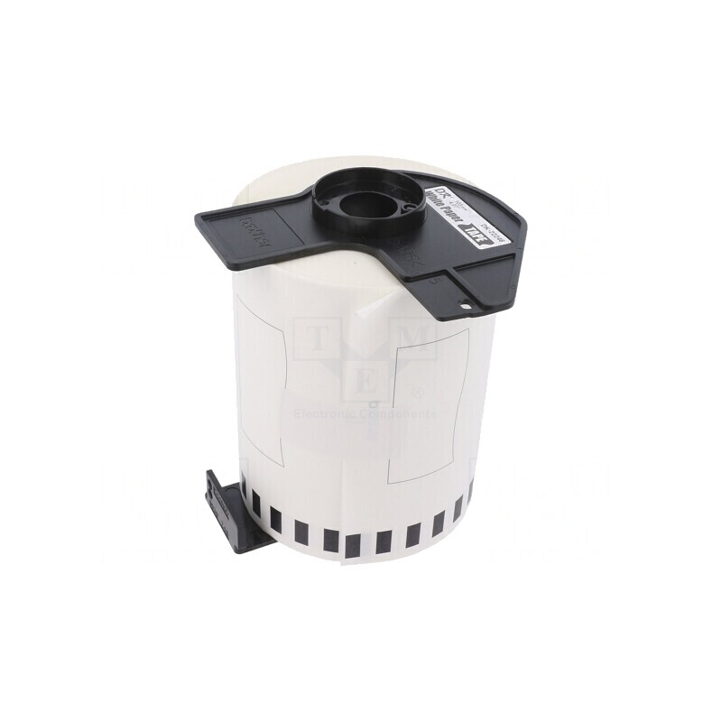 Etichetă albă 103mm x 30,48m cu text negru | Electronic-mag.ro | Componente Electronice