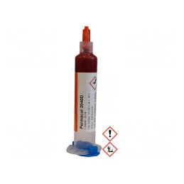 Preparat: adeziv epoxidic | seringă | roşie | temperatură | 45Pas | 