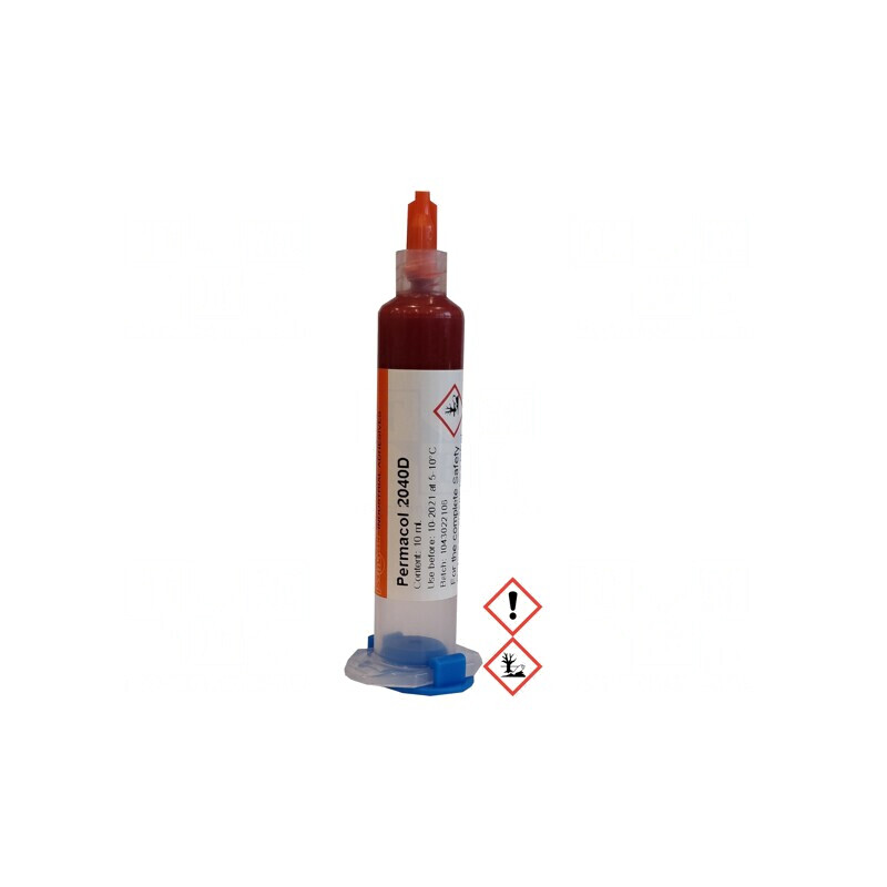 Adeziv Epoxidic Seringă Roșie 45Pas | Electronic-mag.ro | Componente Electronice