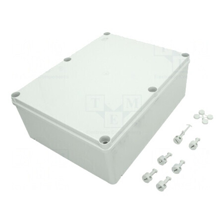 Carcasă Universală Gri IP55 240x310x110mm | Electronic-mag.ro | Componente Electronice