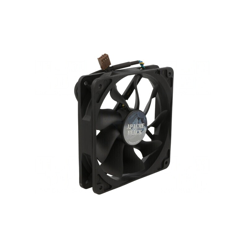 Ventilator DC axial 12V 120x120x25mm IP54 | Electronic-mag.ro | Componente Electronice