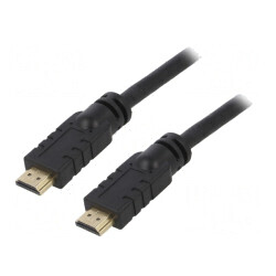 Cablu HDMI 1.4 15m Negru AK-HD-150A | Electronic-mag.ro | Componente Electronice