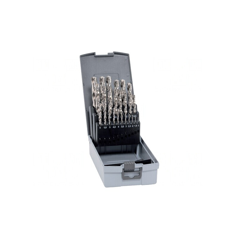 Set Burghie Metal Oțel Rapid cu Cobalt HSS-E 25 Buc. | Electronic-mag.ro | Componente Electronice