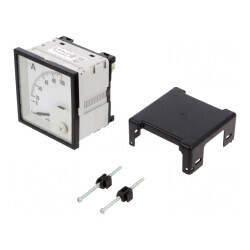 Ampermetru Panou AC 0-100A Clasa 1.5 50-60Hz 72x72x68mm | Electronic-mag.ro | Componente Electronice