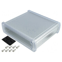 Carcasă universală din aluminiu 146,6x129x41,6mm | Electronic-mag.ro | Componente Electronice