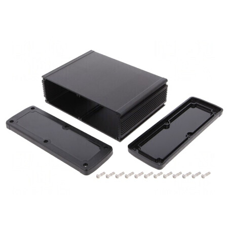 Carcasă Universală Aluminiu 177,6mm x 129mm x 61,1mm | Electronic-mag.ro | Componente Electronice